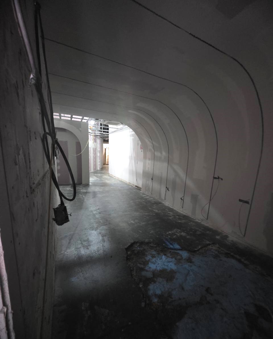 Central London latex self levelling floor